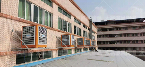 電子廠降溫工程，電子廠通風降溫方案